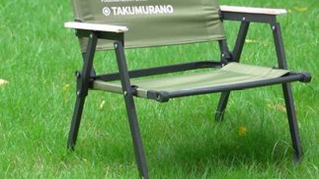 大部分人都会选的克米特椅，不仅坐的舒服，带扶手，收纳还十分方便 #克米特椅子 #折叠椅 #便携折叠椅