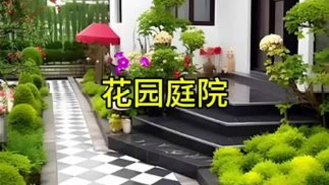 #农村自建别墅 #别墅庭院景观花园设计 #我的农家小院