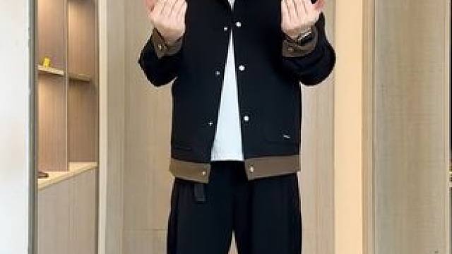 #胖男生穿搭   #显瘦穿搭    #男士休闲裤 #百搭裤子