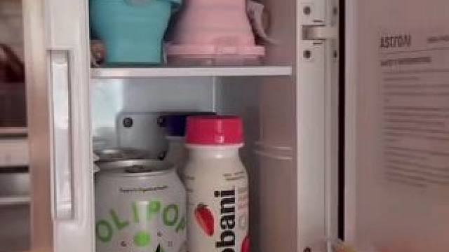 沉浸式收纳整理｜精致宝妈给孩子迷你冰箱补货整理vlog～✨☺️ 
#解压视频 #强迫症的日常 #迷你