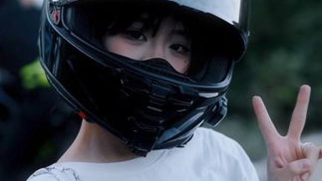 都是爱跑山的小姐姐#骊山追焦#骊山大铁门 #西安女骑 #机车女孩 #女骑