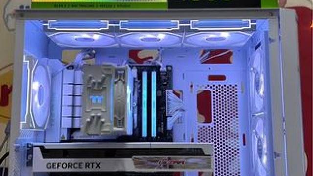 I5 12600KF➕4060TI预算6K纯白游戏主机 #diy电脑 上海买电脑，DIY电脑，实体店