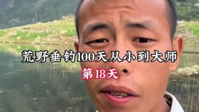 荒野垂钓100天从小白到大师｜第18天：打窝第二天就上货，离我的目标鱼越来越近了，我看谁在叫我白条杀