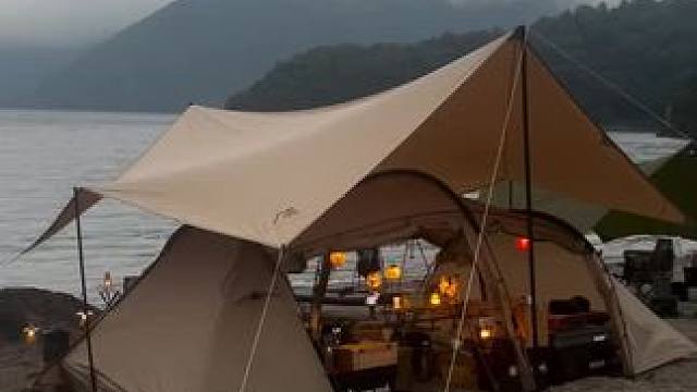 湖畔露营 #露营报告