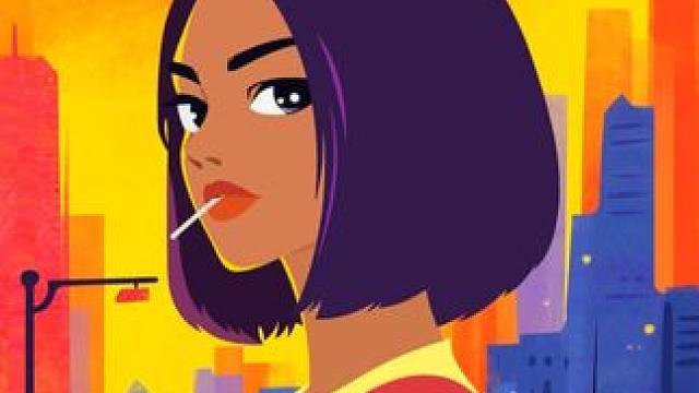 她的眉眼间写着个城市的灵魂。 #手绘头像 #绘画过程 #零基础学画画 #procreate绘画 #i