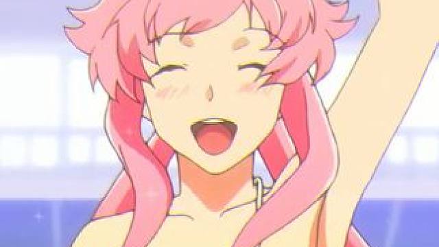 头发这么粉的女孩子一定很温柔吧~ #动漫推荐