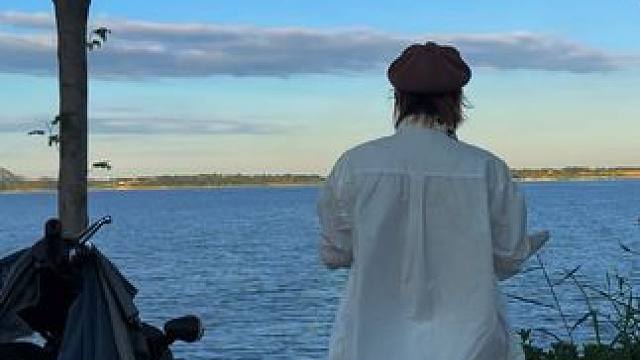 户外泡的茶怎么都好喝#爱机车爱生活 #风和自由 #在平凡日子里热爱生活