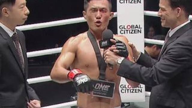 中国勇士硬钢老外，成功打出中国人的气势 #武尊苏波邦出战OFF81#格斗 #mma综合格斗 #自由搏