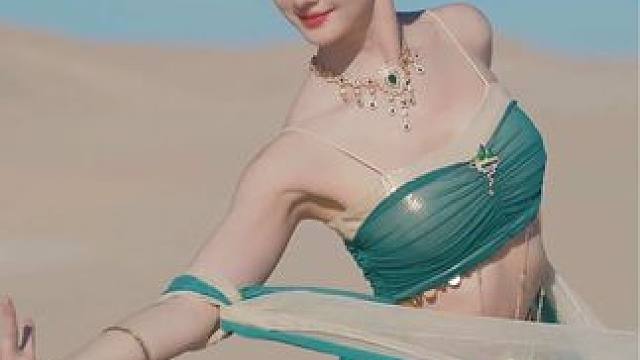 风吹千年 我的楼兰#敦煌飞天#大长腿#西域舞姬#异域风情