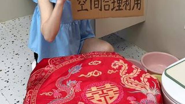 #兔耳脸盆架  可以收纳多个脸盆，家里的鞋刷都可以挂上去，还不占空间#免打孔  #小兔脸盆置物架