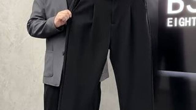 #胖男生穿搭  #休闲西裤  #百搭裤子#品质男装