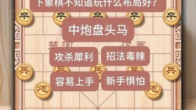 中炮鸳鸯马打屏风马中炮盘头马攻杀犀利招法毒辣容易上手象棋布局 #中国象棋 #天天象棋 #象棋 #中国