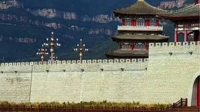 太行山下，林州古城#太行山风景