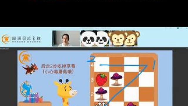 国际象棋线上课，互动效果真好！ #思维训练 #逻辑思维 #脑力开发 #素质教育 #少儿兴趣班