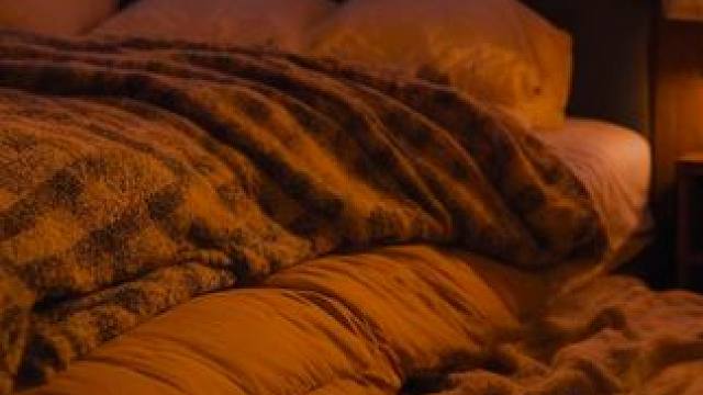 暴风雪夜宁静小屋，温暖被窝让人沉入甜美的睡眠中 #白噪音 #助眠视频 #助眠解压 #睡眠音乐 #治愈