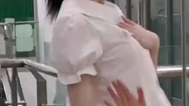 #笑容最治愈的女孩 #车展模特 #模特美女 #街拍美女 #甜美女孩