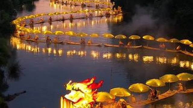 好消息，游客福利到了，金龙巡游以后会常常有了
#桂林 #阳朔 #传统