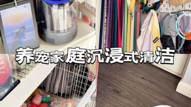 养宠家庭600s沉浸式清洁 #解压 #解压视频 #沉浸式解压 #清洁妙招 #沉浸式