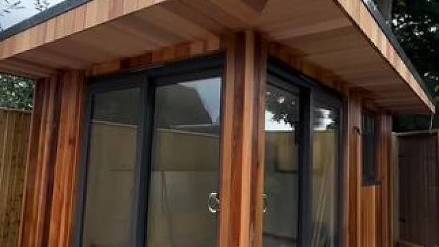 美国土豪别墅给自己增加一个咖啡屋！#小院改造 #施工工艺 #能工巧匠