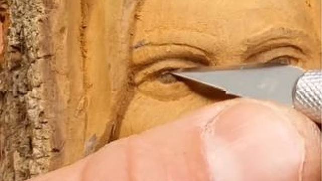 看国外艺术家木雕雕塑艺术#dou上热门 #是时候展现真正的技术了 #专业的事情交给专业人去做 #舒服