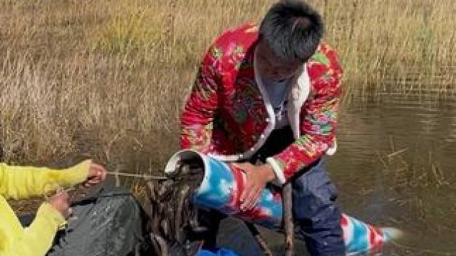 #户外捕鱼 #好多鱼