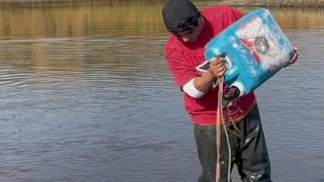 #户外捕鱼 #好多鱼