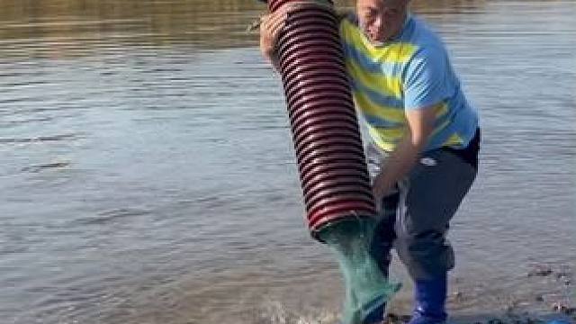 #户外捕鱼 #好多鱼