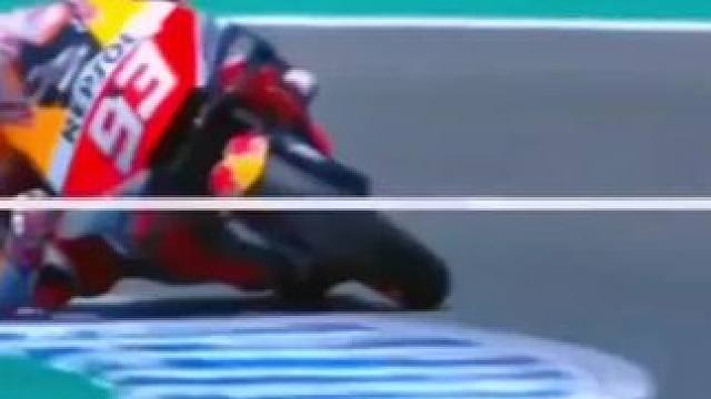 #motogp #摩托车比赛 #滑胎过弯 #压弯 #93号马奎斯