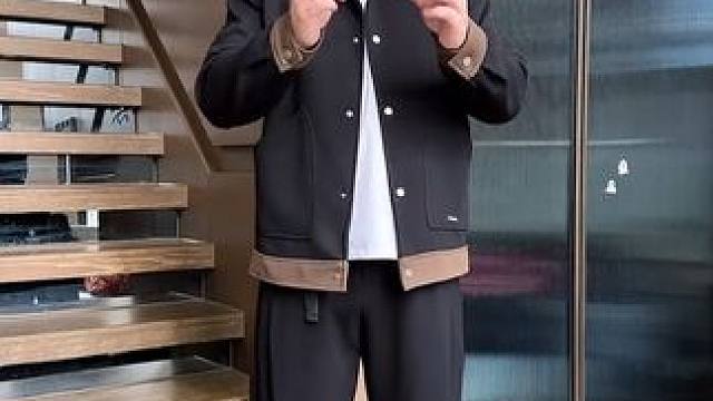 #微胖穿搭   #秋季穿搭   #休闲夹克  #品质男装