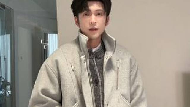 内里暗藏玄机的一件夹克羽绒服 #男生穿搭 #降温穿搭来咯 #外套分享 #ootd穿搭 #冬季外套穿搭