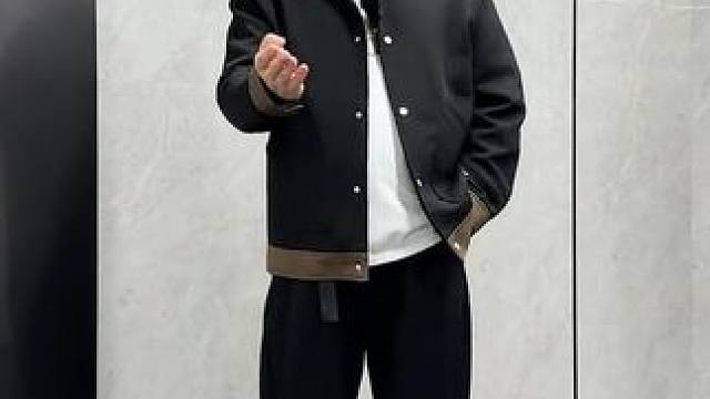 #胖男生穿搭   #秋季穿搭   #休闲夹克 #品质男装