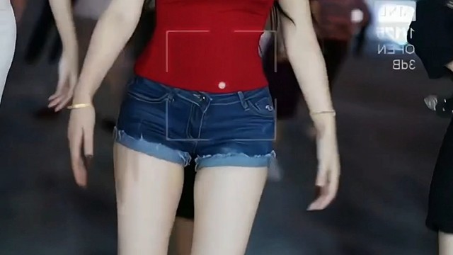 国庆气氛组已就位！长腿小姐姐广场舞跳起来