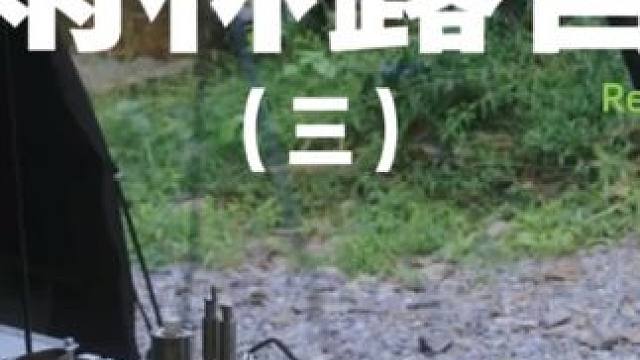 雨林露营（三）#露营 #解压 #助眠 #一个人的露营时光 #户外露营