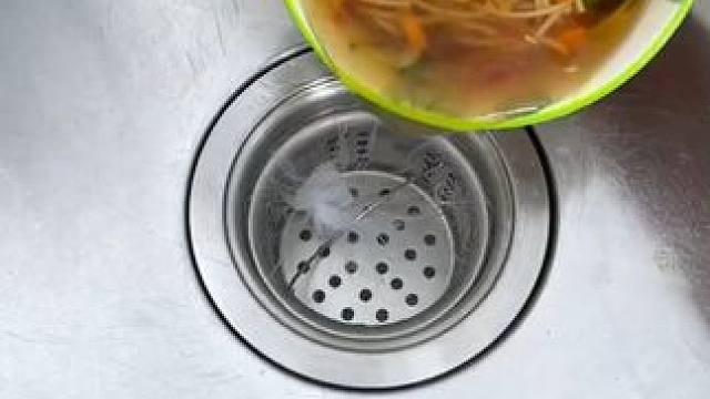 一次性水槽过滤网，孔密细腻，轻松阻挡各种细小杂物，方便实用#一次性水槽过滤网 #水槽过滤网 #过滤网