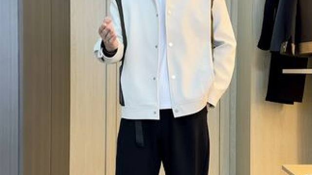 #微胖穿搭   #男生穿搭    #休闲夹克 #秋季新款