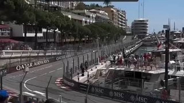 摩纳哥站F1、F2、F3速度对比 
