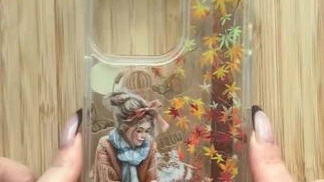 沉浸式手工制作vlog｜精致女人沉浸式自制手机壳vlog～✨☺️ 
#解压视频 #自制手机壳 #手机