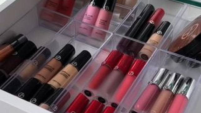 沉浸式收纳整理｜精致女人化妆品补货整理vlog～✨☺️ 
#化妆品补货整理 #唇膏补货整理 #补货视