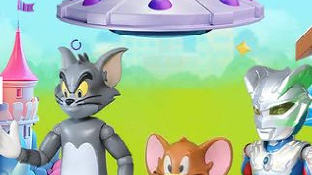 小老鼠杰瑞按算式选房子 它住城堡还是飞碟？ #奥特曼 #益智游戏 #早教益智 #一起玩游戏 #动画