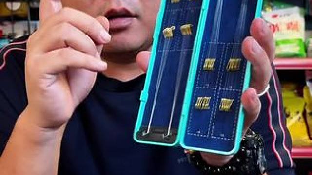 钓鱼短子线双钩 秋冬季钓鲫鱼必备的短子线双钩，有25和35长度可以选。#短子线双钩 #短子线双钩成品