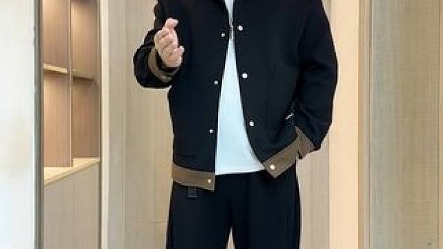 #胖男生穿搭   #显瘦穿搭   #休闲夹克 #穿出高级感