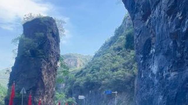 巩义版黑毛沟大峡谷 #自驾游 #行走河南读懂中国 #沿途风景随拍 #河南刚哥#志刚在路上