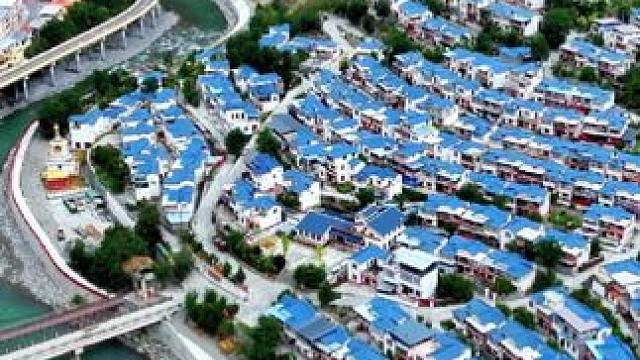 这是川西黑水县色尔古镇境内沿国道G347的五里村、老色尔古、学校和色尔古镇街道#我为家乡代言 #台地