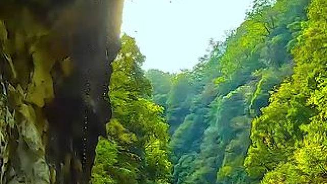 陕西太洋公路华阳古镇到黄柏塬镇沿途秦岭景色 #最美的风景在路上 #旅行推荐官 #秦岭