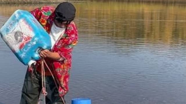 #户外捕鱼 #好多鱼