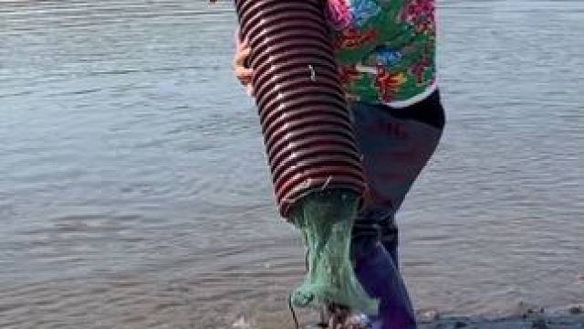 #户外捕鱼 #好多鱼