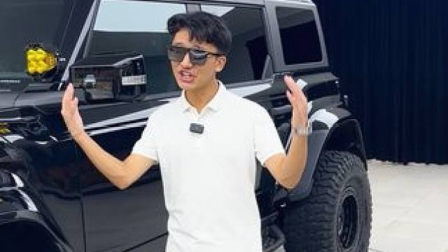 国产烈马沉浸式升级大猛禽版本有多帅？#烈马猛禽版 #国产烈马 #黑武士