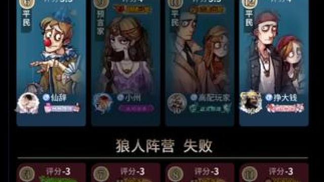 狼人杀最让人恶心的玩家，没有之一，赛后马后炮就是为了自尊 #网易狼人杀 #通身份
