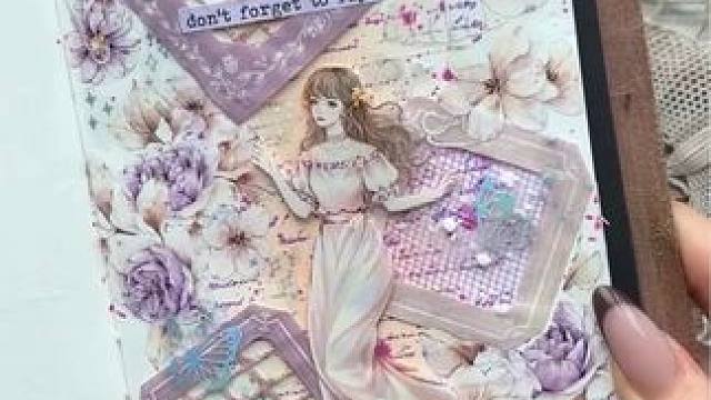 沉浸式收纳整理｜精致女人沉浸式自制手帐vlog～✨☺️ 
#自制手帐 #手帐er手帐日常 #手帐制作