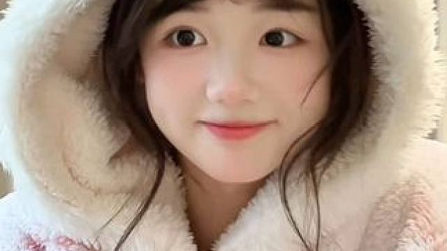 毛毛毯#元气少女 #甜妹 #圆圆脸 #一起软fufu